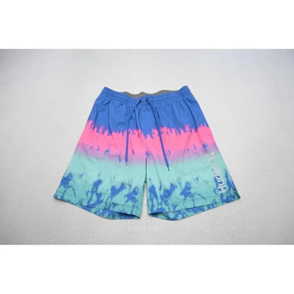 Hurley Swim Trunks Board‎ Shorts Athletic Stretch Water Surf Mens Size XL